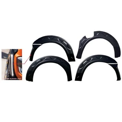ΦΡΥΔΙΑ (ΚΟΥΡΜΠΕΣ ΠΛΑΣΤΙΚΕΣ) FORD RANGER '15- 2CAB ΜΕ ΦΩΤΑ LED (ΣΕΤ) WI95023