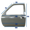 ΠΟΡΤΑ TOYOTA HILUX YN85/LN85/90/YN110/LN110 '89-'96 ΜΟΝΗ/ΜΙΑΜΙΣΗ ΔΕΞΙΑ 12064489R