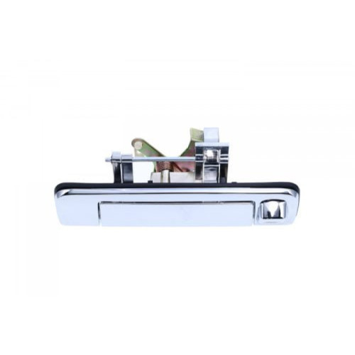 ΧΟΥΦΤΑ ΚΑΡΟΤΣΑΣ ISUZU DMAX '12-'16/ DMAX '16-'20 ΧΡΩΜΙΟ ΜΕ ΤΡΥΠΑ ΓΙΑ ΚΑΜΕΡΑ 13082559CR