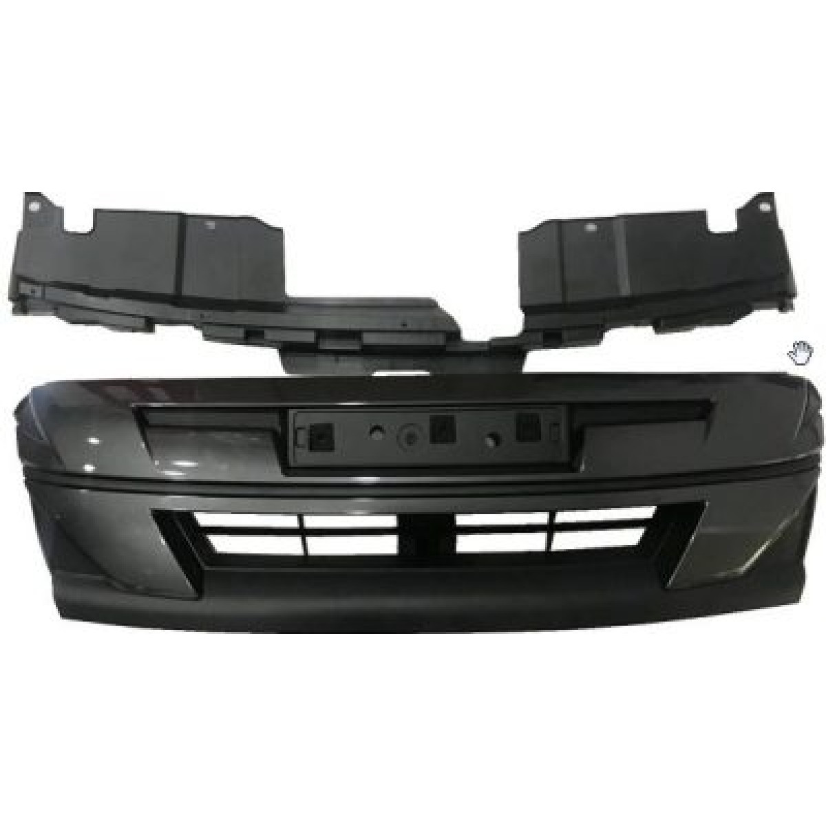 ΜΑΣΚΑ ISUZU DMAX '18-'20 ΚΟΜΠΛΕ ΜΑΥΡΗ/ΣΚΟΥΡΟ ΓΚΡΙ ΠΛΑΙΣΙΟ 135894610