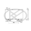 ΨΥΓΕΙΟ ΝΕΡΟΥ KOYORAD TOYOTA RAV4 '94-'00 2.0 4WD ΑΥΤΟΜΑΤΟ 16400-7A120