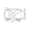 ΨΥΓΕΙΟ ΝΕΡΟΥ KOYORAD TOYOTA RAV4 '94-'00 2.0 ΜΕ ΠΥΡΟΥΣ ΠΑΝΩ 16400-7A480