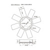 ΦΤΕΡΩΤΗ NISSAN 720 '83- SD22/SD23/SD25 410mm (8 ΦΥΛΛΑ) 21060-31W01