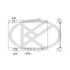 ΨΥΓΕΙΟ ΝΕΡΟΥ KOYORAD NISSAN NAVARA PICK-UP D22 2.5D / 2.5Di / 2.5dCi ΛΑΙΜΟΙ ΟΔΗΓΟ 21411-VK505