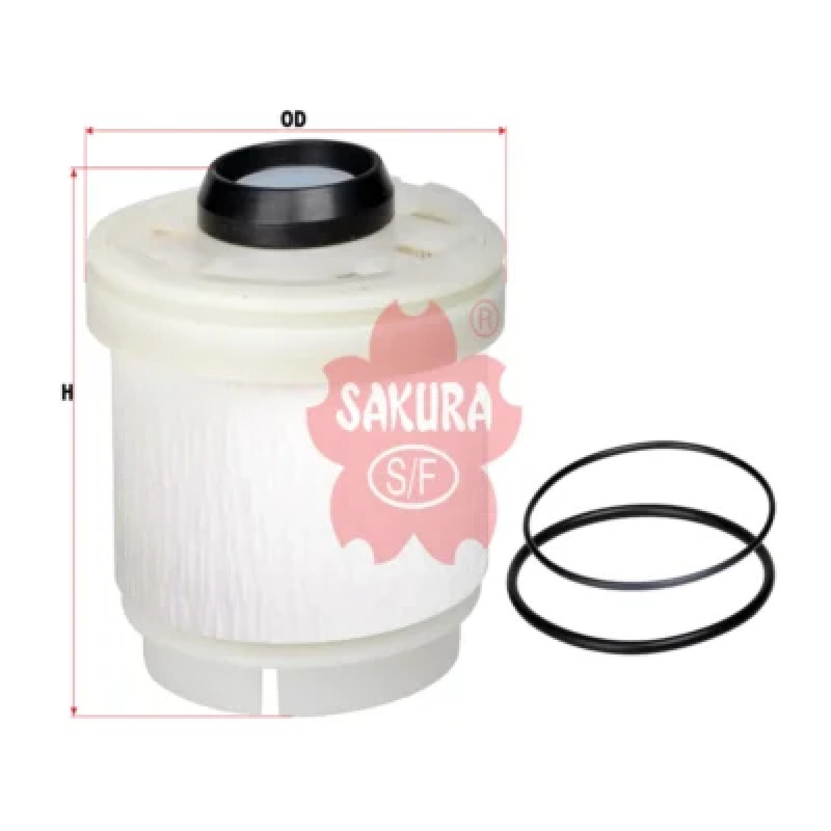 ΦΙΛΤΡΟ ΠΕΤΡΕΛΑΙΟΥ TOYOTA HIACE '04-'19 HILUX '04-'15 / ISUZU D-MAX '12-'18 / FIAT FULLBACK '15- 23390-0L010
