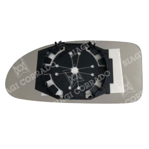 ΚΡΥΣΤΑΛΛΟ ΚΑΘΡΕΠΤΗ FORD FOCUS '98-'04 (ΜΕ ΒΑΣΗ, B, ΧΡΩΜΙΟ) ΔΕΞΙ ΣΤΡΟΓΓΥΛΗ ΒΑΣΗ