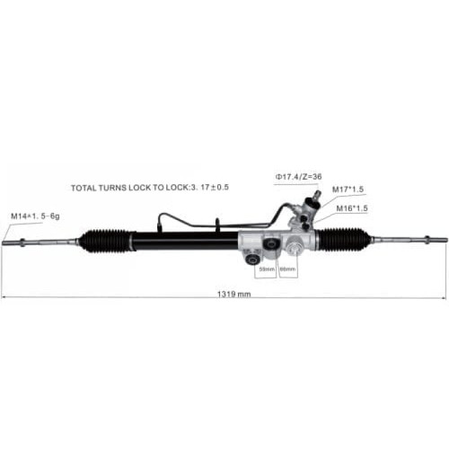 ΚΡΕΜΑΓΙΕΡΑ ISUZU DMAX '03-'07/ '07-'11 4WD 8-98101-780-0
