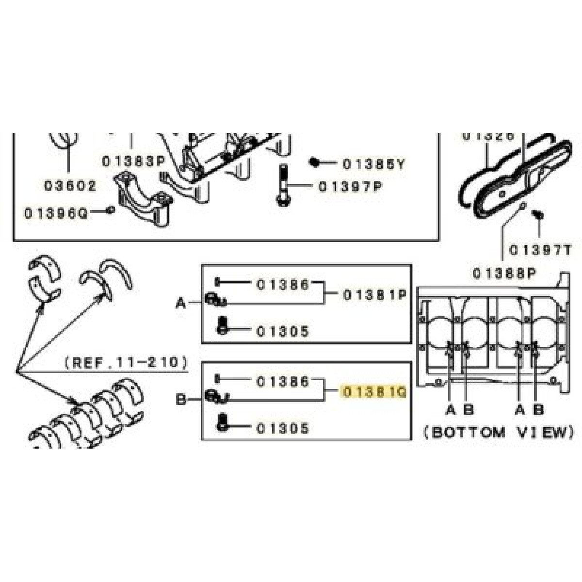 ΜΠΕΚ ΨΕΚΑΣΜΟΥ ΛΑΔΙΟΥ MITSUBISHI L200 K74 '97-'05/ KB4T '06-'15/ PAJERO/ HYUNDAI H-1/ H-100 4D56 TCI - ΘΕΣΗ Β (2ΤΜΧ) MD319529
