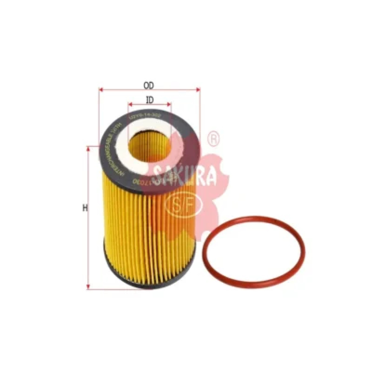 ΦΙΛΤΡΟ ΛΑΔΙΟΥ MAZDA BT50 '06-'15 / FORD RANGER '06-'21 U2Y0-14-302