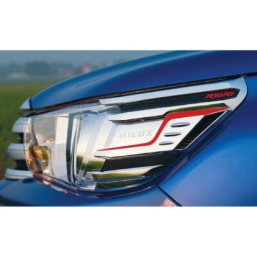 ΔΙΑΚΟΣΜΗΤΙΚΟ ΠΛΑΙΝΟ ΦΑΝΑΡΙΟΥ TOYOTA HILUX REVO '15- (ΣΕΤ) WI36012