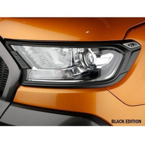 ΔΙΑΚΟΣΜΗΤΙΚΟ ΚΑΛΥΜΜΑ ΦΑΝΑΡΙΟΥ ΕΜΠΡΟΣ FORD RANGER '15 ΜΑΥΡΟ (ΖΕΥΓΟΣ) WI36020