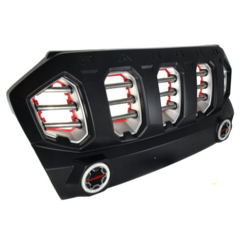 ΔΙΑΚΟΣΜΗΤΙΚΗ ΜΑΣΚΑ FORD RANGER '15- (ΓΡΥΛΙΑ) ΜΕ LED DRL WI36021