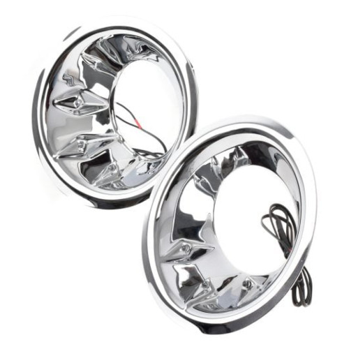 RIM (ΣΤΕΦΑΝΙ) ΠΡΟΒΟΛΕΑ ΟΜΙΧΛΗΣ NISSAN D40 '05-'14 ΜΕ LED (ΖΕΥΓΟΣ) WI8893PG